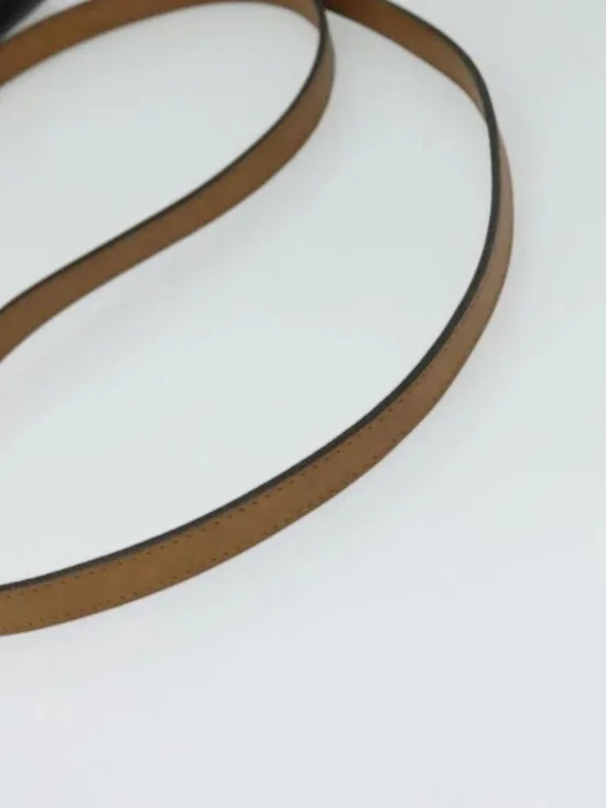 Christian Dior Shoulder Bag Leather Black Gold Auth BA2043 - Picture 8 of 16